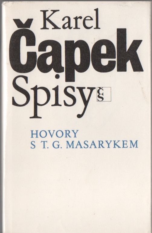 KAREL ČAPEK: Hovory s T. G. Masarykem - Obrázek 1