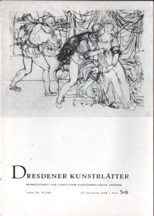 Dresdener Kunstblätter 1968 (Heft 5/6)