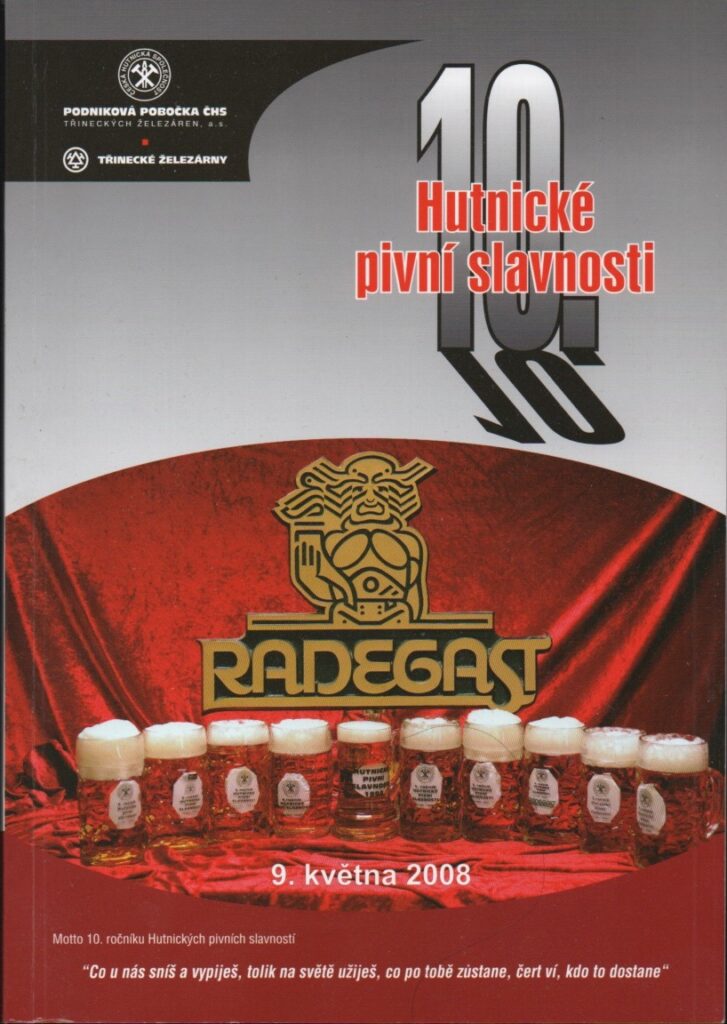 10. hutnické pivní slavnosti - Sborník písní na užitek hutnického bratrstva