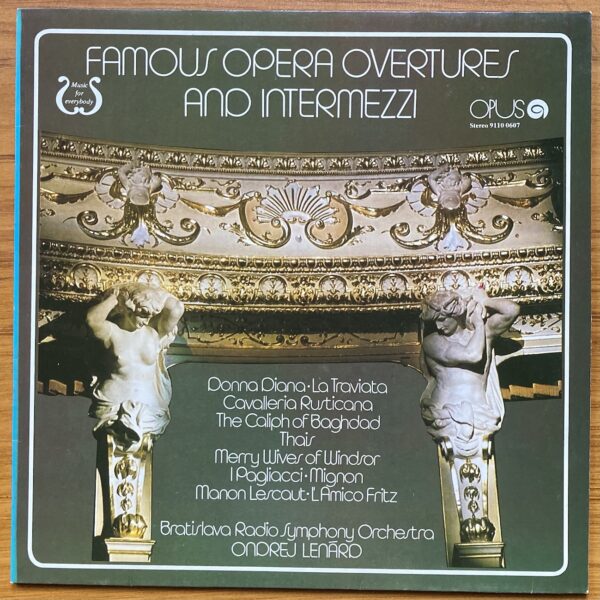 SLÁVNÉ OPERNÉ PREDOHRY A MEDZIHRY - Famous Opera Overtures And Intermezzi