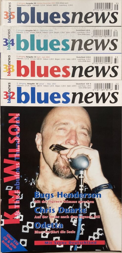 Bluesnews Magazin 32-35, 2003 (kompletní)