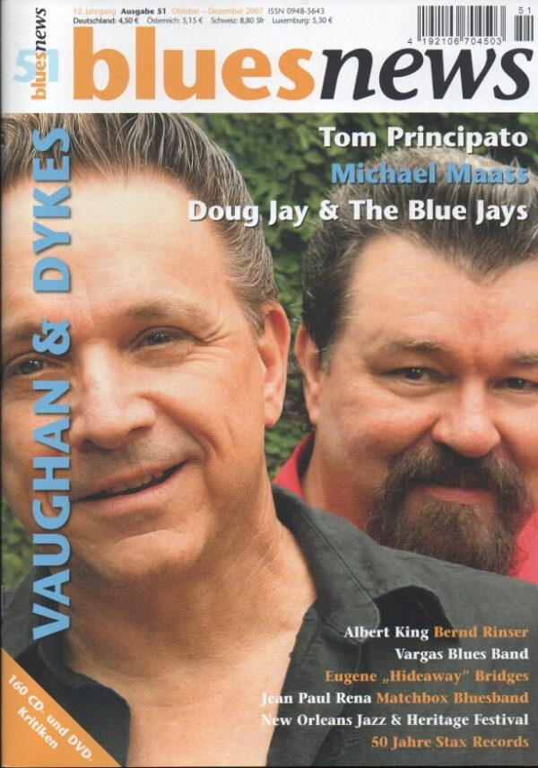 Bluesnews Magazin 51, Oktober-Dezember 2007
