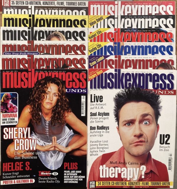 Musikexpress Sounds, Januar-Dezember 1995 + Special (kompletní)