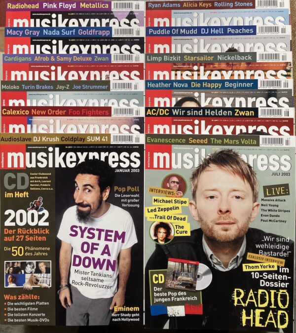 Musikexpress, Januar-Dezember 2003 (kompletní)