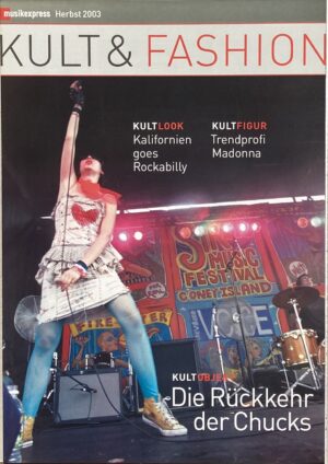 Musikexpress Kult & Fashion, Herbst 2003