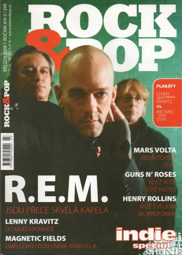 Rock & Pop, Březen 2008, roč. XIX