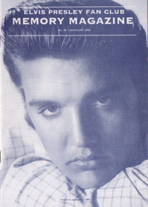Elvis Presley Fan Club MEMORY MAGAZINE, No. 19, 1999