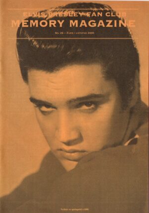 Elvis Presley Fan Club MEMORY MAGAZINE, No. 26, 2000