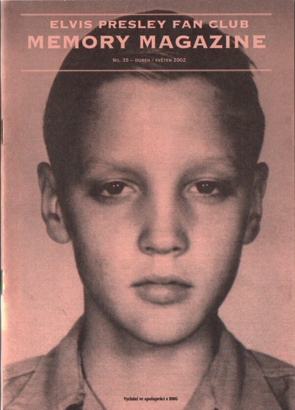 Elvis Presley Fan Club MEMORY MAGAZINE, No. 35, 2002
