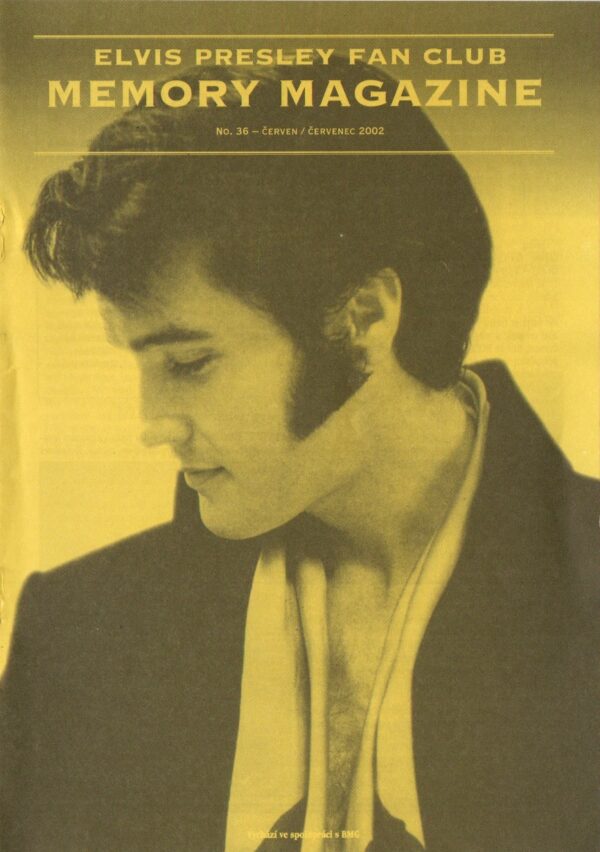 Elvis Presley Fan Club MEMORY MAGAZINE, No. 36, 2002