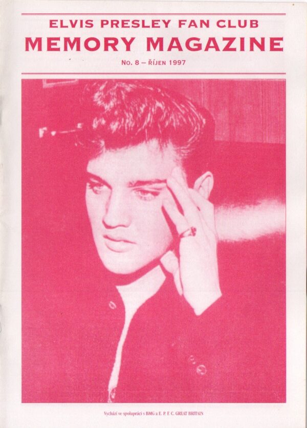 Elvis Presley Fan Club MEMORY MAGAZINE, No. 8, 1997