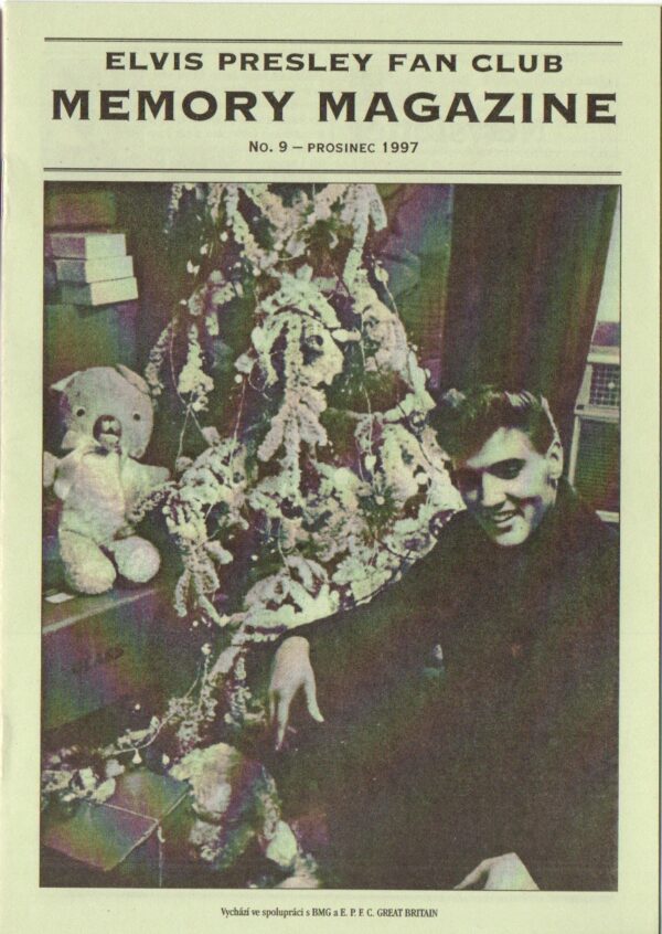 Elvis Presley Fan Club MEMORY MAGAZINE, No. 9, 1997