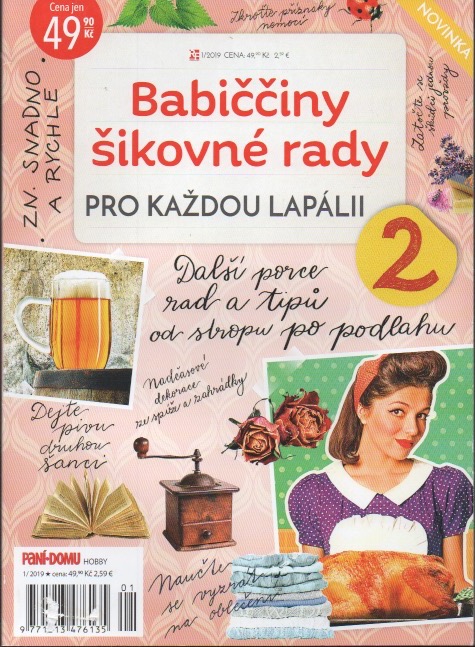 Babiččiny šikovné rady pro každou lapálii 2 - Obrázek 1