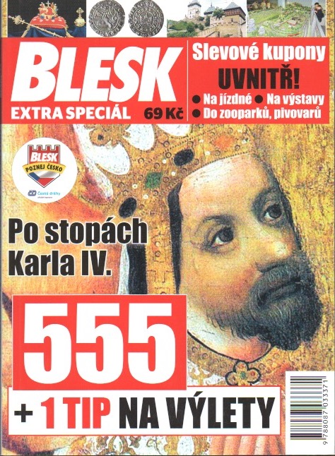 Po stopách Karla IV.: 555 + 1 tip na výlety