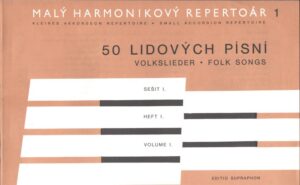 Malý harmonikový repertoár 1 - 50 lidových písní