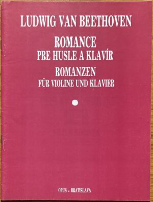 L. Beethoven - Romance pro husle a klavír