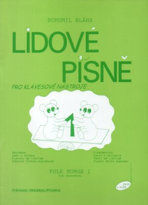 Lidové písně pro klávesové nástroje 1