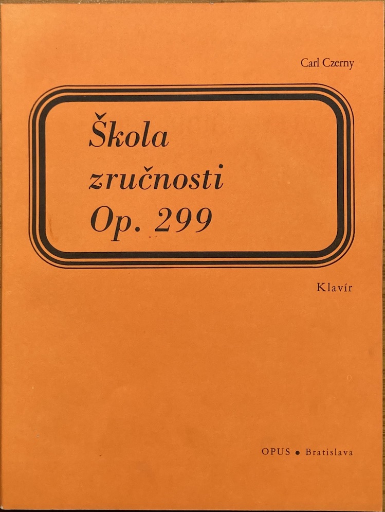 Škola zručnosti, Op. 299