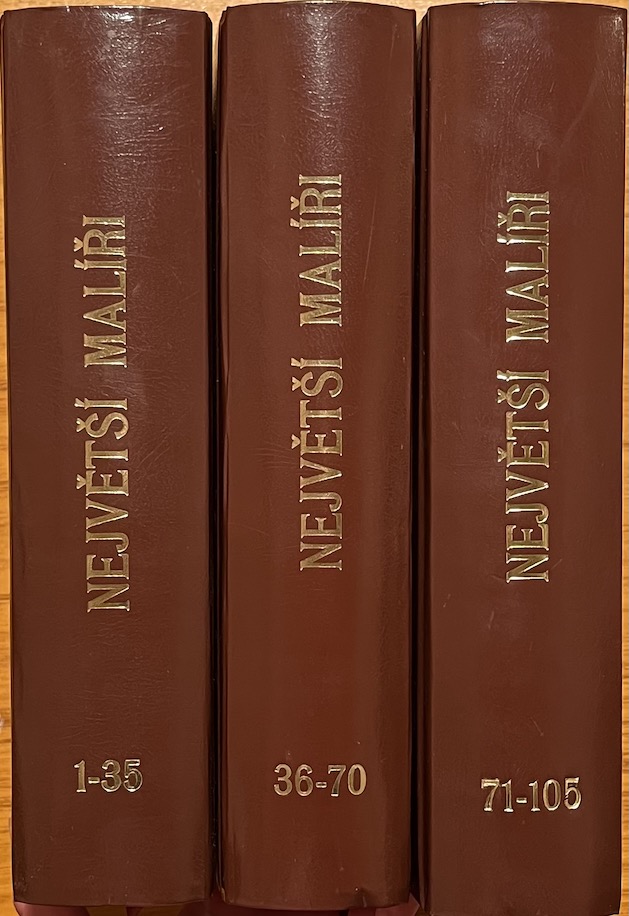Největší malíři - život, inspirace a dílo, č. 1-105