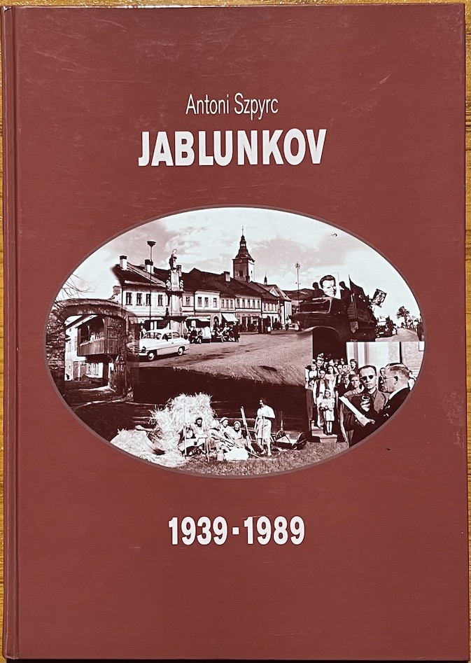 Jablunkov 1939-1989 (s razítkem města Jablunkov a podpisem starosty)